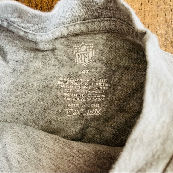 NFL Atlanta Falcons Youth 4T Unisex long sleeve team apparel Shirt lot of 2 - Picture 5 of 6